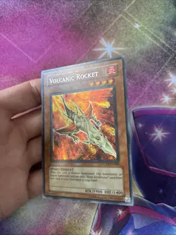 (SRH) Volcanic Rocket FOTB-EN000 Secret Rare Unlimited Yugioh VLP - Image 2
