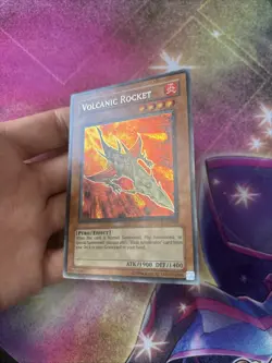 (SRH) Volcanic Rocket FOTB-EN000 Secret Rare Unlimited Yugioh VLP - Image 3
