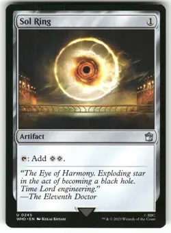 MAGIC: THE GATHERING SOL RING 245 UNCOMMON UNIVERSES BEYOND: DOCTOR WHO NM - Image 1