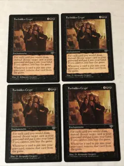 Forbidden Crypt X4 Mirage Ex Condition See Front/back Pics - Image 1