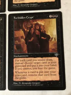 Forbidden Crypt X4 Mirage Ex Condition See Front/back Pics - Image 2