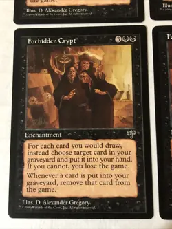 Forbidden Crypt X4 Mirage Ex Condition See Front/back Pics - Image 3