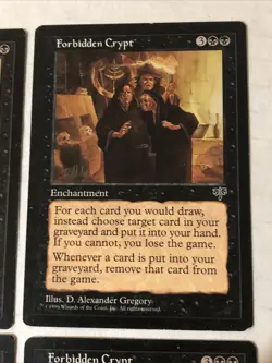 Forbidden Crypt X4 Mirage Ex Condition See Front/back Pics - Image 4