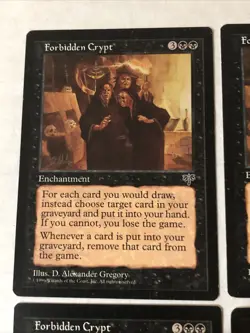 Forbidden Crypt X4 Mirage Ex Condition See Front/back Pics - Image 5
