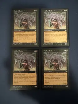 MTG - Magic The Gathering - Wall Of Souls X 4 - Stronghold - NP/NM! - Image 1