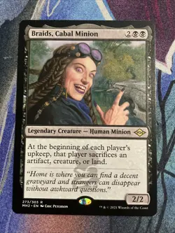 MTG 2021 Modern Horizons 2: Braids, Cabal Minion (273/303) - Image 1