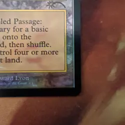Fabled Passage (Retro Frame) Foil R WPN & Gateway Promos 1 LP - Image 5
