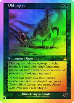 NM Old Fogey, MTG, The List, Magic the Gathering, 67 - Image 1