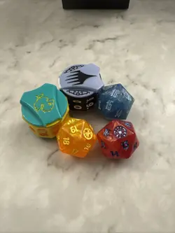 Final Fantasy Chocobo Life Counter Avatar Collector MTG D20 Spider-Man Spindown - Image 1