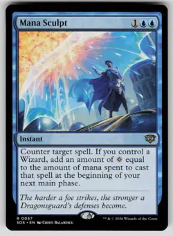 Mana Sculpt Rare Secrets of Strixhaven 57 MTG Near Mint 2026 - Image 1