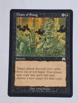 MTG Chain of Smog (Onslaught/Black/U) - BGM - Image 1