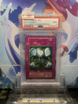 Yu-Gi-Oh! Yugioh Japanese PSA9 Metalmorph First Edition Ultra Rare Promo - Image 1