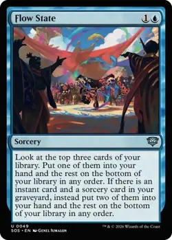 MTG ~ Flow State ~ Secrets of Strixhaven ~ NM - Image 1