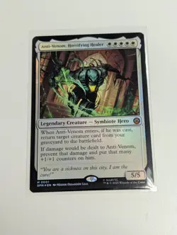 Anti-Venom, Horrifying Healer Marvel's Spider-Man Foil Magic MTG - Image 1