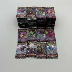 Lot of (100) Pokemon TCG Booster Packs (60)Fusion Strike (40)Lost Origin SEALED - Image 1