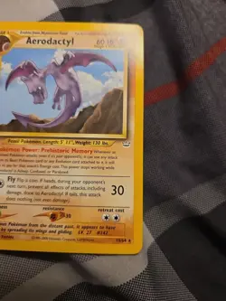 Pokemon Aerodactyl Neo Revelation #15 - Image 5
