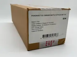 Pokemon TCG Sword & Shield Battle Styles Booster 6-Box Case SEALED SWSH05 - Image 1