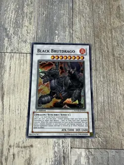 Yu-Gi-Oh! Black Brutdrago SOVR-EN043 Stardust Unlimited Holo 1st edition HP - Image 1