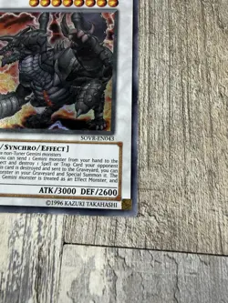Yu-Gi-Oh! Black Brutdrago SOVR-EN043 Stardust Unlimited Holo 1st edition HP - Image 4
