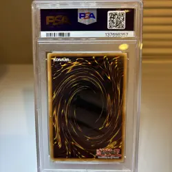 2003 YU-GI-OH! DARK MAGICIAN GIRL MFC-MAGICIAN'S FORCE #000 UNLIMTED PSA 6 EX-MT - Image 2