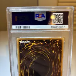 2003 YU-GI-OH! DARK MAGICIAN GIRL MFC-MAGICIAN'S FORCE #000 UNLIMTED PSA 6 EX-MT - Image 3