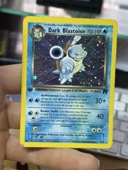 #4 1st Edition Dark Blastoise 3/82 Team Rocket 2000 Holo Rare WOTC Pokemon Card - Image 3