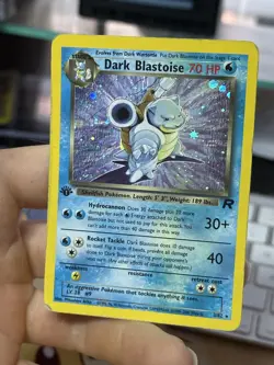 #4 1st Edition Dark Blastoise 3/82 Team Rocket 2000 Holo Rare WOTC Pokemon Card - Image 4