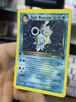 #4 1st Edition Dark Blastoise 3/82 Team Rocket 2000 Holo Rare WOTC Pokemon Card - Image 5