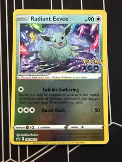 Radiant Eevee SWSH230 SWSH: Sword & Shield Promo Cards Holo - Image 1