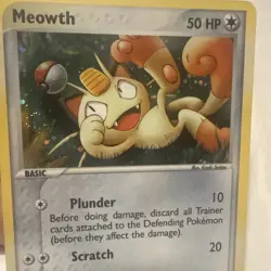 Pokemon TCG Meowth #013 WOTC Promo Holo Card Vintage 2003 Nintendo NM - Image 3