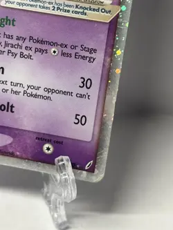 Jirachi ex 94/100 Holo Ultra Rare 2006 Pokemon Card MP-HP Creased - Image 4