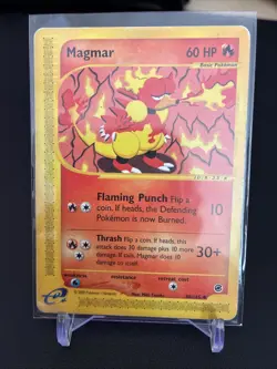 Pokemon TCG Magmar Expedition Base Set Uncommon Card 86/165 - Image 1