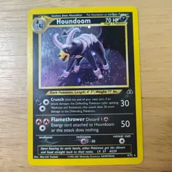 Houndoom 4/75 Neo Discovery Holo Pokemon TCG Card - Image 1