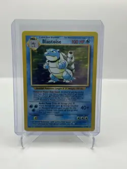 Pokemon TCG Base Set Blastoise Holo Card 2/102 Pokemon TCG - Image 1