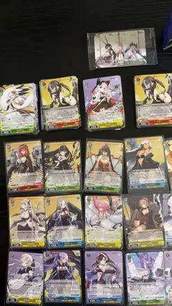 Weiss Schwarz Azur Lane 1st-edition 142 Card lot 21R FOIL+120C/U+1 Promo - Image 2