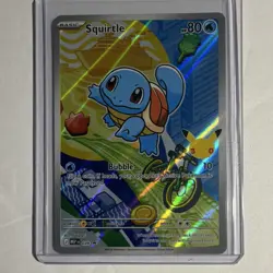 Pokemon Squirtle MEP Promo Stamped Holo Card 039 Basic 80 HP 2026 EN - Image 1