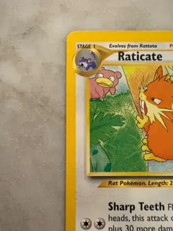 2001 Pokemon Raticate 6/18 Southern Islands Set WOTC Vintage Card - Image 2