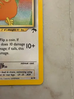 2001 Pokemon Raticate 6/18 Southern Islands Set WOTC Vintage Card - Image 5