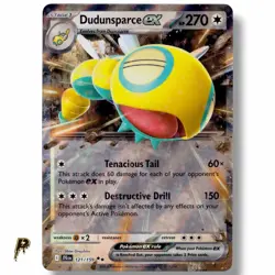Dundunsparce ex 121/159 - 2025 Journey Together Double Rare Holo Pokemon Card NM - Image 1