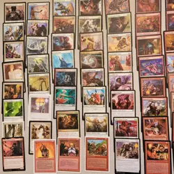Deck of Magic Commander Cards =***Reyav Shiny DWARVES Dwarf Fun*** Red and White - Image 3