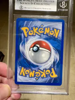 BGS 9 Rocket's Moltres Holo 12/132 Gym Heroes 2000 Pokemon Card - Image 2