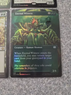 9 Cards Green Foil Magic The Gathering Lot NM - Image 2