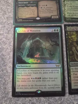 9 Cards Green Foil Magic The Gathering Lot NM - Image 5