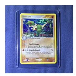 Pokemon Breloom Deoxys 3/107 Stamped Reverse Holo Rare Stage 1 80 HP Card - Image 1