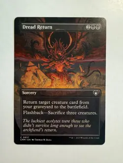 Dread Return (Borderless) 637 MTG Commander Masters - Image 1