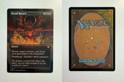 Dread Return (Borderless) 637 MTG Commander Masters - Image 3