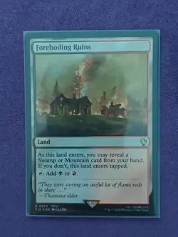 Foreboding Ruins Surge Foil - FIC 0394 NM - MTG Magic - Image 1