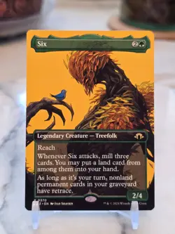 MTG Six (Borderless) Modern Horizons 3 Regular NM - Image 1