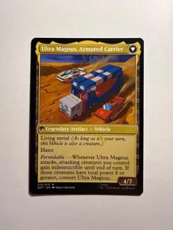 Ultra Magnus, Tactician 15 MTG Universes Beyond: Transformers - Image 2