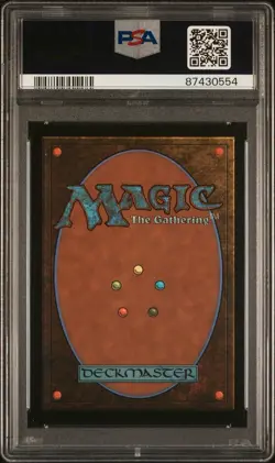 PSA 9 Valley of Gorgoroth Wasteland (Surge Foil) The Lord of the Rings 0406 MTG - Image 2